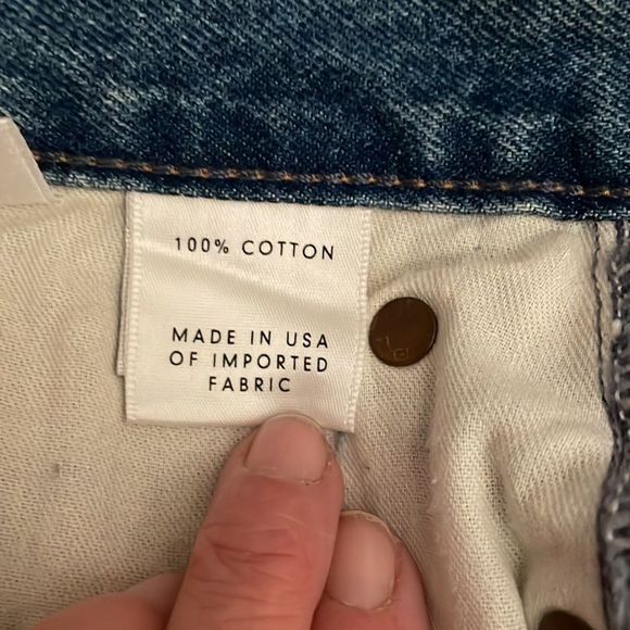 GRLFND KARONINA NWOT SIZE 27 HIGHRISE STRAIGHT DISTRESSED REVOLVE 228.00 - Picture 8 of 12